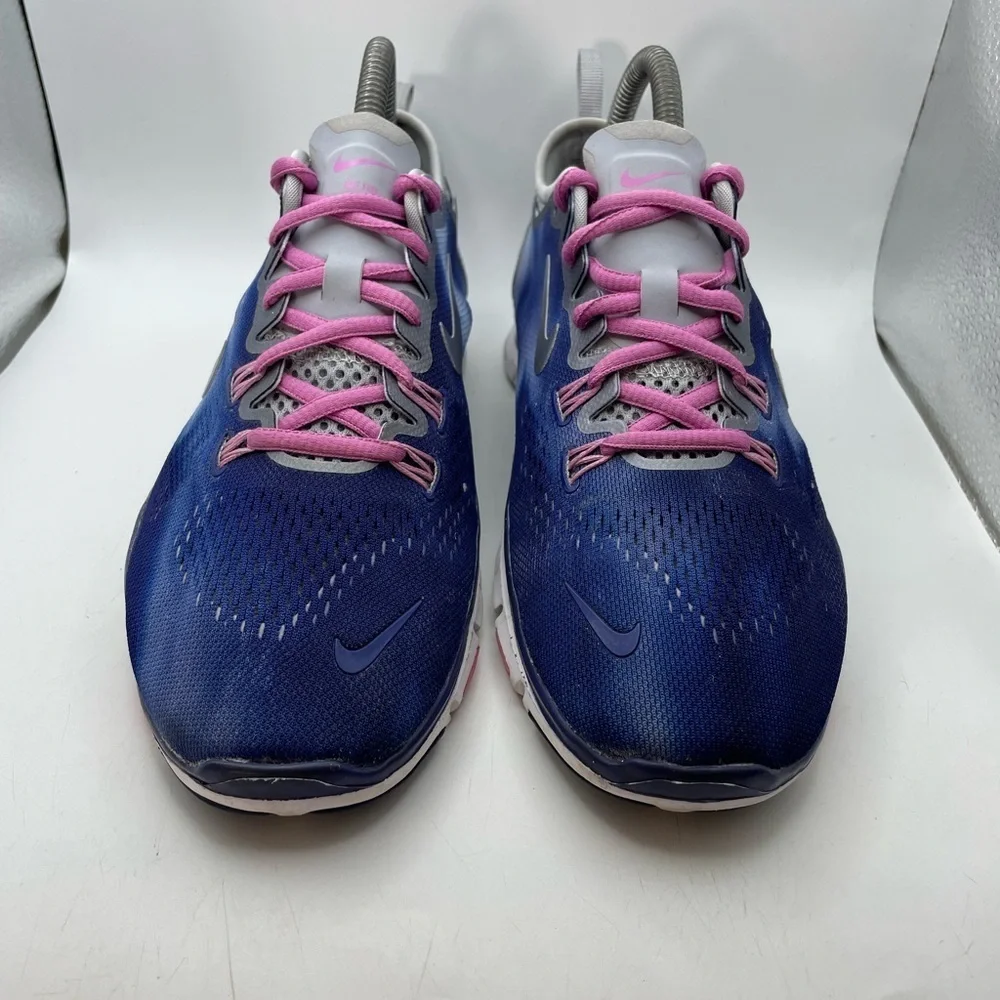 Nike Free TR Fit 4 womens blue sneakers size 7.5
